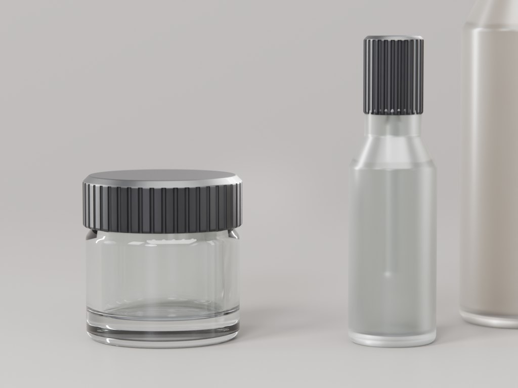 Macro on the serum bottle: 3.5 mm wall and the pipette refracting through it.